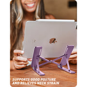 Cosmo Laptop Stand -Marble Purple