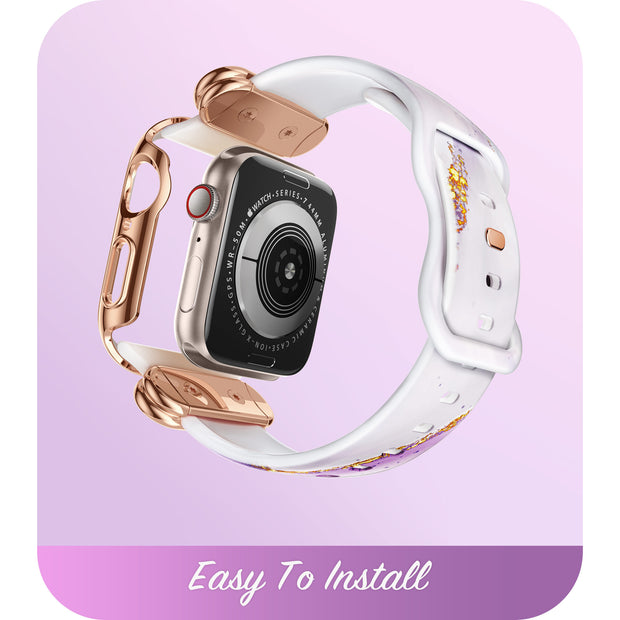 Apple Watch 40/41mm Cosmo Luxe Case -Marble Purple