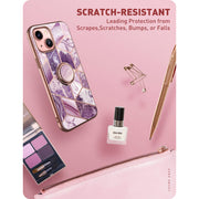 iPhone 13 Cosmo Snap Case(open box) - Marble Purple