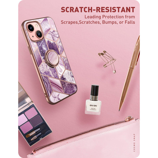 iPhone 13 Cosmo Snap Case(open box) - Marble Purple