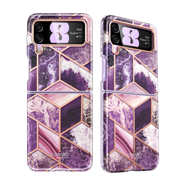 Galaxy Z Flip3 Cosmo(open box) - Marble Purple