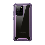 Galaxy S20 Ultra Ares Clear Rugged Case - Purple