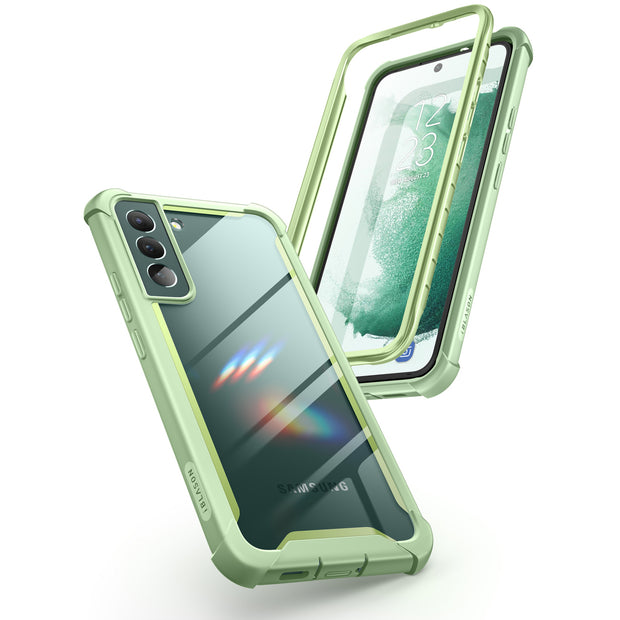 Galaxy S22 Ares Clear Rugged Case -  Green