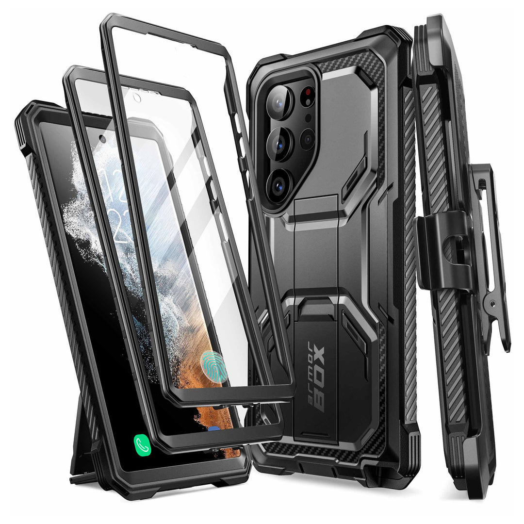 Galaxy S23 Ultra Armorbox Case(Open-Box)- Black Galaxy S23 Ultra Armorbox Case(Open-Box)- Black