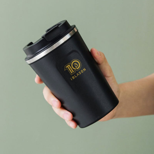 Insulated Coffee Mug-Black