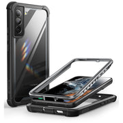 Galaxy S22 Ares Clear Rugged Case - Black