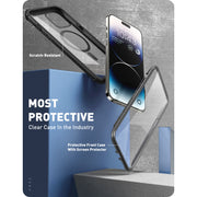 iPhone 14 Pro Ares Mag with Tempered Glass Case - Black