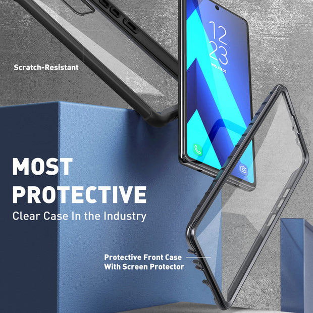 Galaxy A71 5G Ares Clear Rugged Case(open box) - Black