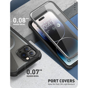iPhone 14 Pro Ares Mag with Tempered Glass Case - Black