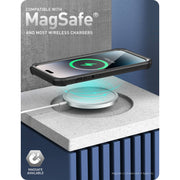iPhone 14 Pro Ares Mag with Tempered Glass Case - Black