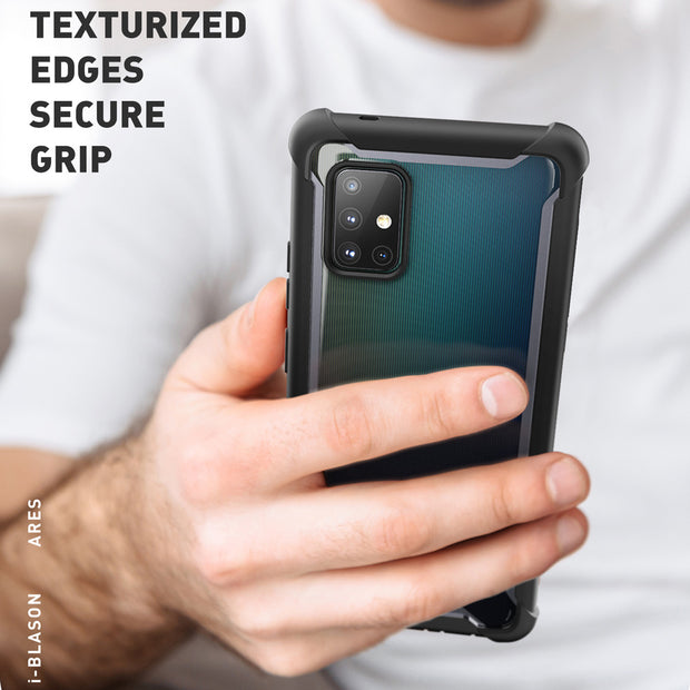 Galaxy A71 5G Ares Clear Rugged Case(open box) - Black