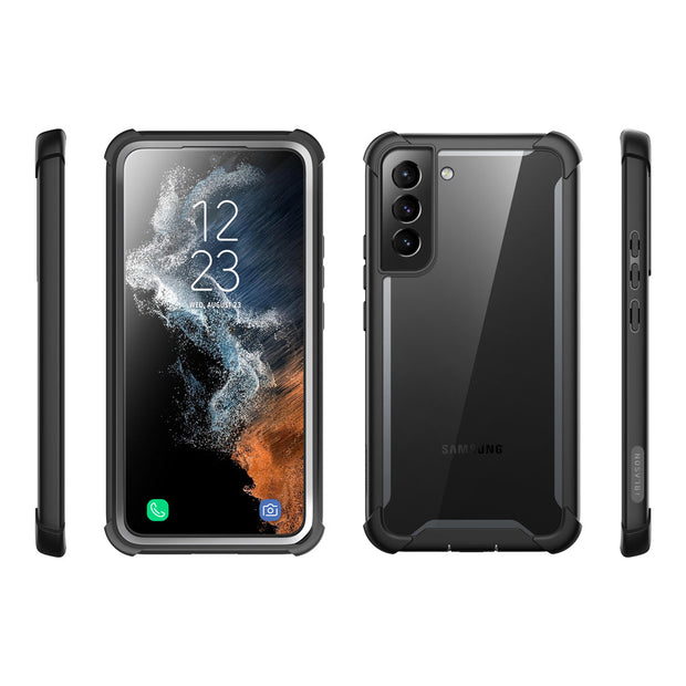 Galaxy S22 Plus Ares Clear Rugged Case - Black