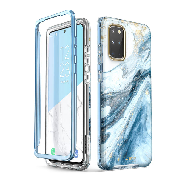 Galaxy S20 Plus Cosmo Case - Marble Blue