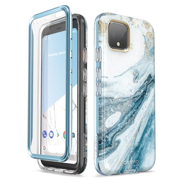 Google Pixel 4 XL Cosmo Case-Marble Blue