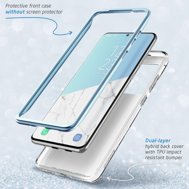 Galaxy S20 Ultra Cosmo Case - Marble Blue