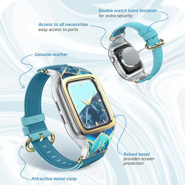 Apple Watch 40mm Cosmo Case - Ocean Blue