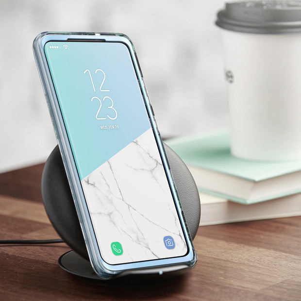 Galaxy S20 Plus Cosmo Case - Marble Blue