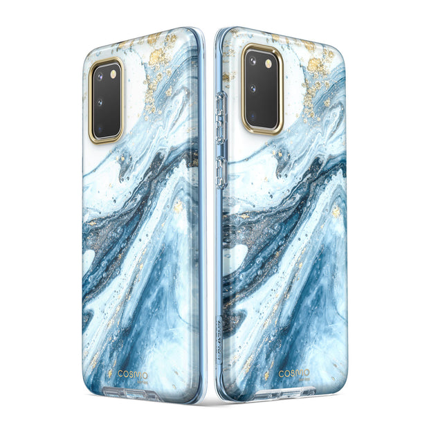 Galaxy S20 Cosmo Case - Marble Blue