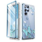 Galaxy S22 Ultra Cosmo Case - Blue Butterfly