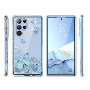 Galaxy S22 Ultra Cosmo Case - Blue Butterfly