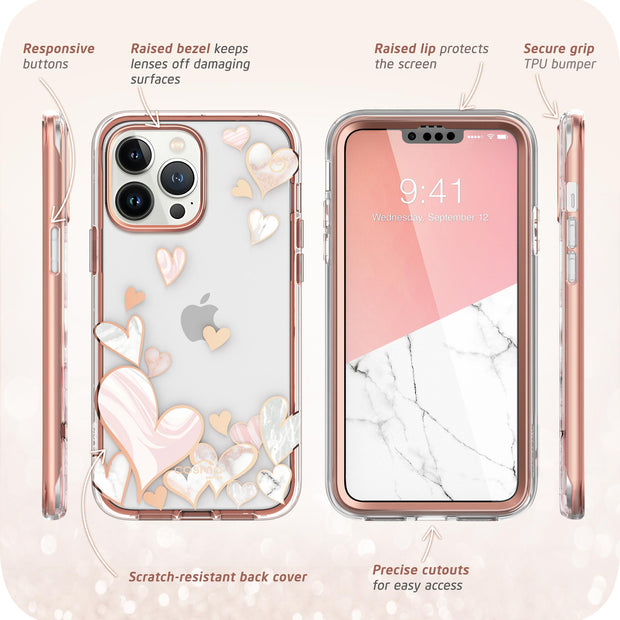 iPhone 13 Pro Max Cosmo Case -Cosmo Hearts