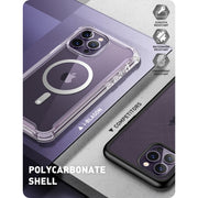 iPhone 14 Pro Max Ares Mag with Tempered Glass  Case - Clear