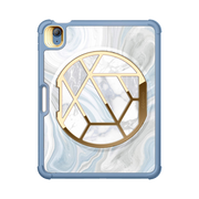 iPad 10.9 inch (2022) Cosmo Case-Marble Blue