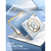 iPad 10.9 inch (2022) Cosmo Case-Marble Blue