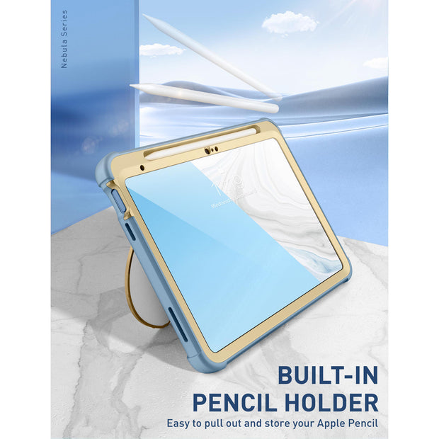 iPad 10.9 inch (2022) Cosmo Case-Marble Blue