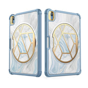 iPad 10.9 inch (2022) Cosmo Case-Marble Blue