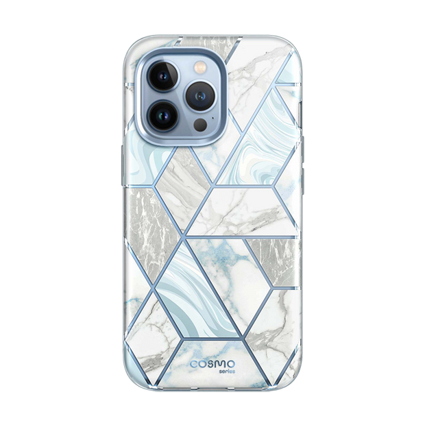 iPhone 13 Pro Max Cosmo Case - Marble Blue
