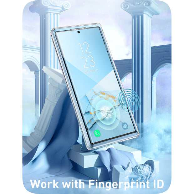 Galaxy S22 Ultra Cosmo Case - Marble Blue
