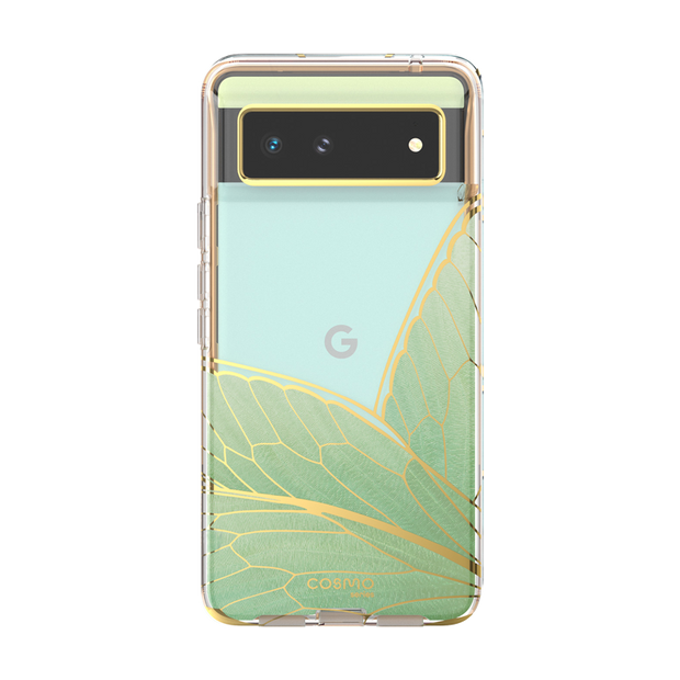 Google Pixel 6 Cosmo Case - Green Butterfly