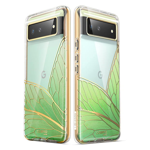 Google Pixel 6 Cosmo Case - Green Butterfly