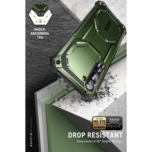 Galaxy S23 Plus Armorbox Case-Dark Green