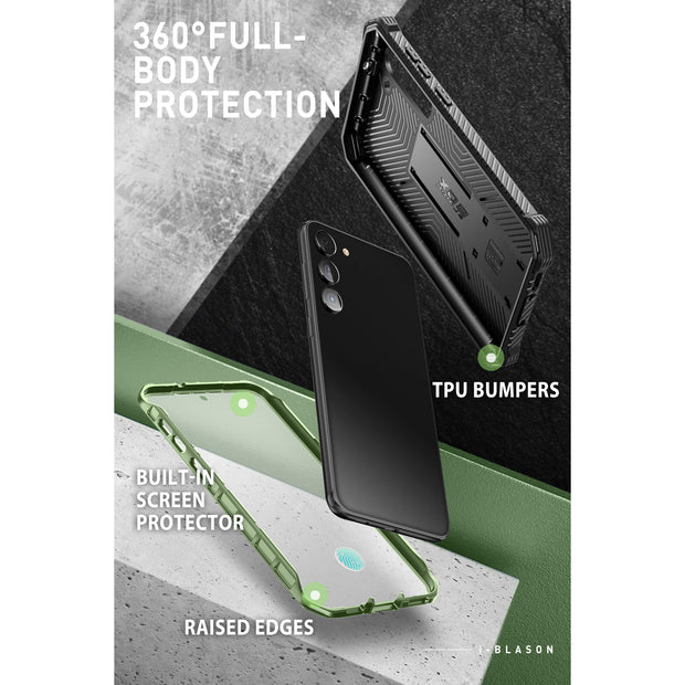 Galaxy S23  Armorbox Case - Dark Green