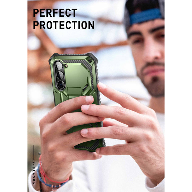 Galaxy S23  Armorbox Case - Dark Green