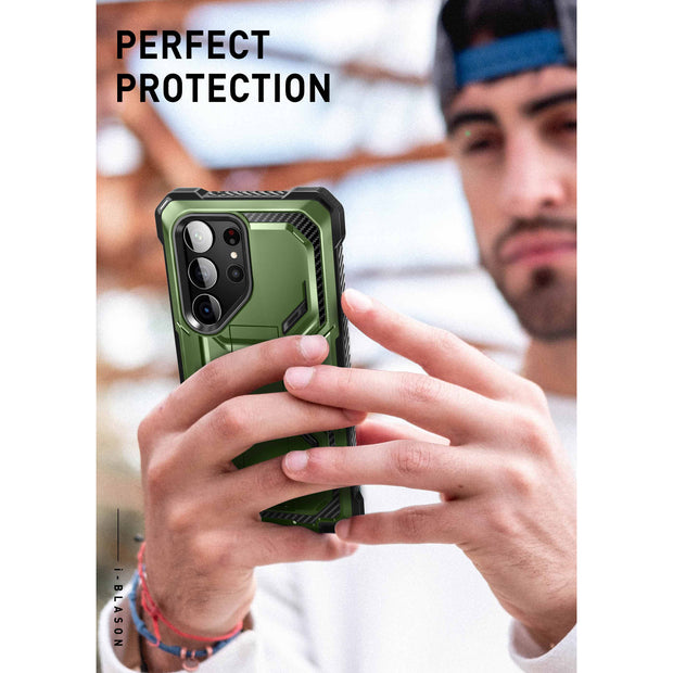 Galaxy S23 Ultra Armorbox Case - Dark Green