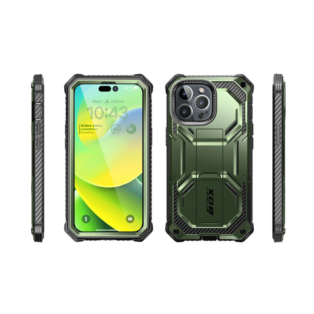 iPhone 14 Pro Armorbox Case - Dark Green