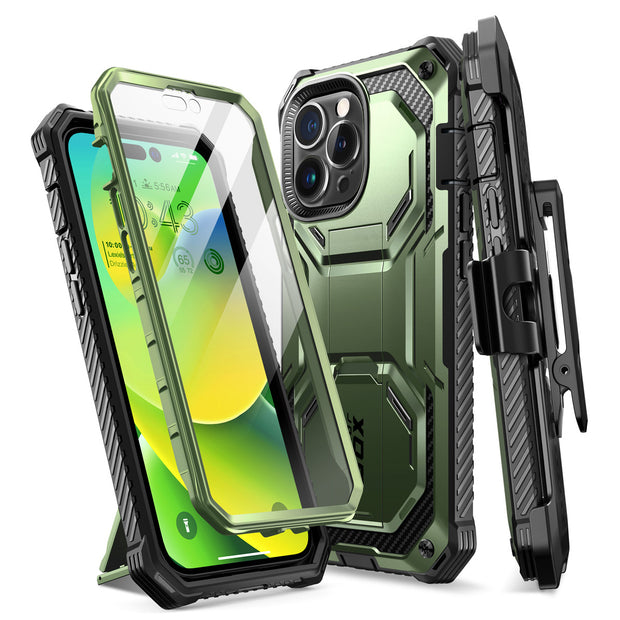 iPhone 14 Pro Armorbox Case - Dark Green