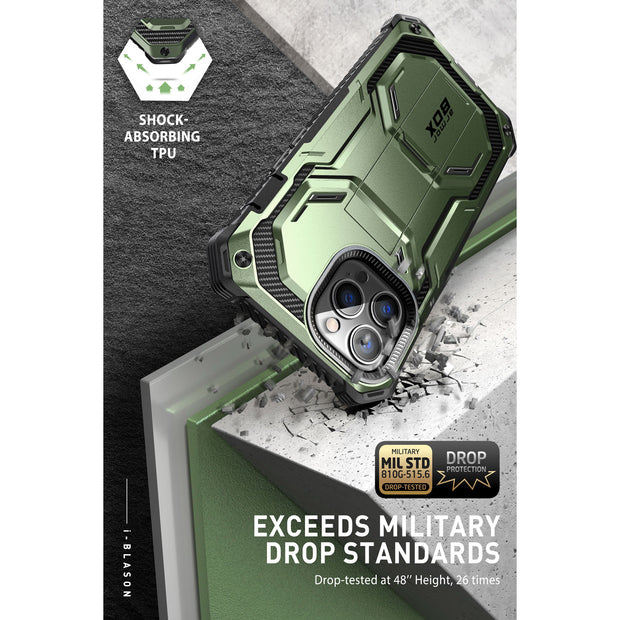 iPhone 14 Pro Max Armorbox Case - Dark Green