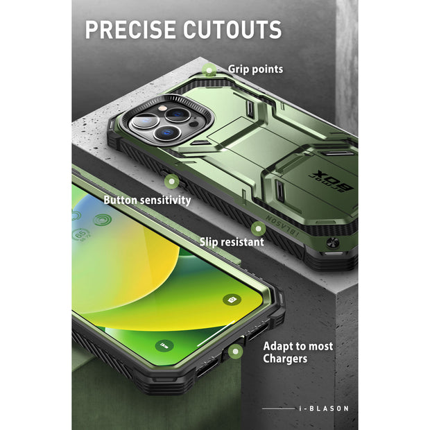 iPhone 14 Pro Max Armorbox Case - Dark Green