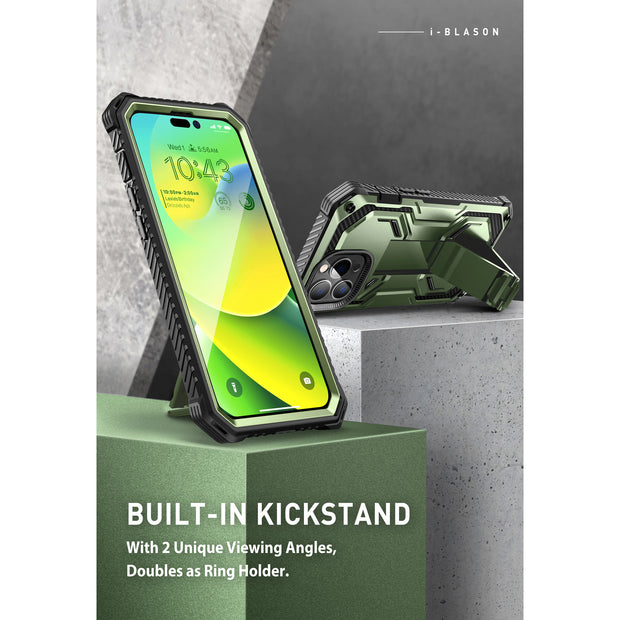 iPhone 14 Pro Max Armorbox Case - Dark Green
