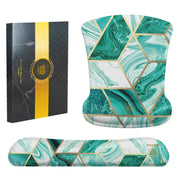 Cosmo Keyboard and Mouse Pad - Marble Green