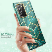 Galaxy Note20 Cosmo Case - Marble Green