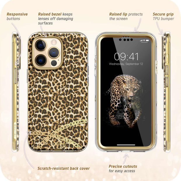 iPhone 13 Pro Max Cosmo Case - Cheetah