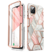 Galaxy A12 Cosmo Case - Marble Pink