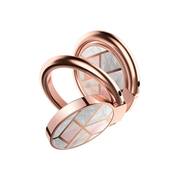 Phone Ring Holder Cosmo Snaps - Marble Pink