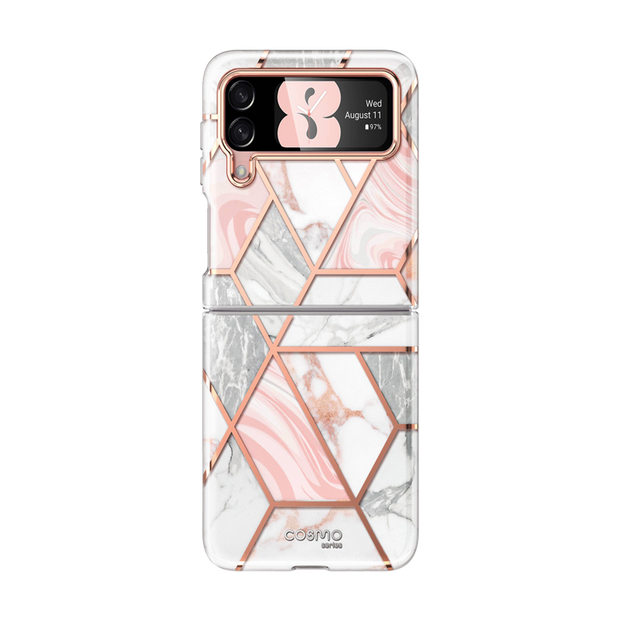 Galaxy Z Flip4 Cosmo - Marble Pink