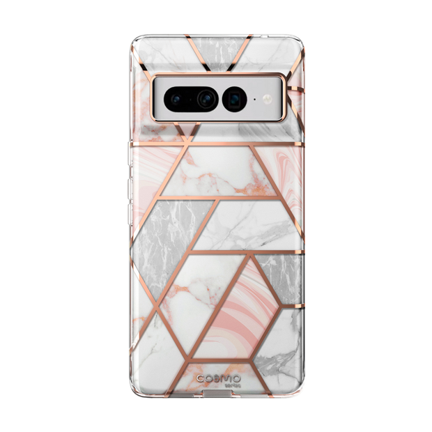 Google Pixel 7 Pro Cosmo Case  - Marble Pink